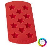 Seven seas Silicon Multipurpose Ice - Chocolate Mould Star Shaped, Assorted Color 1 pc