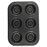 DP Metallic Cupcake/Muffin Mould For Baking - Grey BB631 1 pc