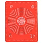 DP Silicone Cake/Bowl Size Measuring Mat - Red BB 142 1 pc