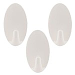 DP Plastic Hook - White, BB 754 2 pcs