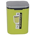 DP Plastic Desktop Dustbin - Green, BB 615 2 2 L