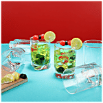 Pasabahce Luna Water/Juice/Whisky Tumbler 250 ml Set of 6