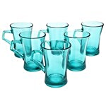 Pasabahce Azur Tea/Coffee Mug - Evergreen 210 ml Set of 6