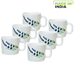 LaOpala Chai/Opalware Cup Set - Regular, English Lavender 120 ml (Set of 6)