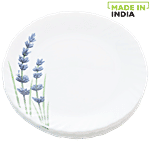 LaOpala Opalware Quarter Plate - English Lavender 7.5 inch Set of 6