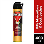 Mortein 2-In-1 Mosquito & Cockroach Killer Spray 400 ml