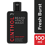 Cinthol 2-in-1 Beard Wash + Face Wash - Fresh Burst 100 ml 