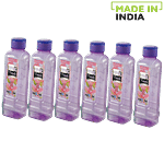 Nayasa Star Pet water Bottle - Violet 1 L (Set of 6)
