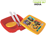 Nayasa Super Dip Kids Lunch Box - Red 820 ml