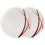Iveo  Melamine Quarter/ Half Plate Set - RDB 8 inch (Pack of 2)