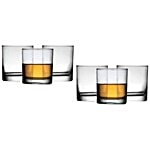 Iveo Whiskey Glass - Transparent, Summer 260 ml (Set of 6)
