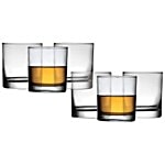 Iveo  Glass Whisky/Juice Tumbler - Summer 330 ml (Set of 6)