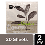 BB Home Paper Napkins - Nature Flower 20 Pulls