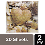 BB Home Paper Napkins - Heart 20 Pulls