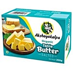 Akshayakalpa Table Butter - Salted, Organic 200 g