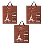 DP Gift/Paper Carry Bag - Brown, BB392 M 3 pcs