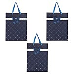 DP Gift/Paper Carry Bag - Blue BB 395 M 3 pcs