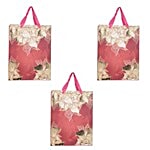 DP Gift/Paper Carry Bag - Medium, Red & Golden BB 398 M 3 pcs