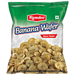 Ramdev Wafer - Banana, Black Pepper 30 g Pouch