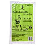 NaturePac Garbage Bag - Large, Black, Biodegradable 15 pcs