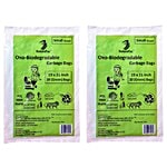 NaturePac Garbage Bag - Small, Green, Biodegradable 30 pcs (Pack of 2)