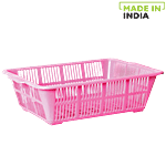 Princeware Kitchen Multiutility Plastic Tray No. 2 - Pink, L1662-LT 1 pc