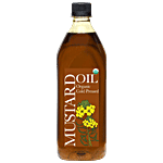 Daana Organic - Cold Pressed Premium Mustard Oil, Single Origin 1 L