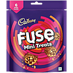Cadbury Fuse Peanut & Caramel Filled Chocolate Mini Treats 93 g (6 x 15.5 g)