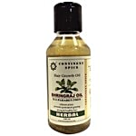 Continent Spice Khadi Bhringraj Hair Growth Oil - For Strong & Healthy Hair, Handmade & Herbal, SLS-Paraben Free 100 ml 