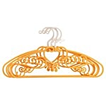 DP Clothes-Accessories Hanger - Plastic, Yellow - YL BB589 4 3 pcs
