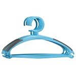 DP Clothes-Accessories Hanger - Plastic, Blue - Blue BB 587 1 5 pcs
