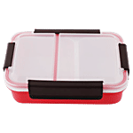 Homio Lunch Box - Plastic, Red - Red, BB BB 579 3 1 L