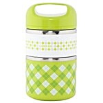 Tedemei Stainless Steel Lunch Box/Tiffin Set - Green - BB 575 3 930 ml
