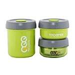 Tedemei Lunch Box-Tiffin Set - Stainless Steel,Green - Gr BB 578 3 3 pcs