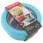 Tedemei Food Container-Tiffin Box - Stainless Steel, Blue - Blue BB 581 2 420 ml