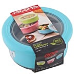 Tedemei Food Container-Tiffin Box - Stainless Steel, Blue - BB 582 2 730 ml
