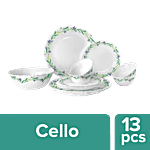 Cello Opalware Imperial Dinner Set - Amazon Creeper 13 pcs