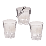 Hongli Glass Set With Ice Bucket 7 pcs