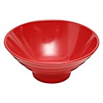 Iveo  100% Melamine Noodle Bowl - Red 510 ml