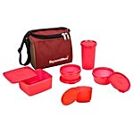 Signoraware Best Lunch Pack Super With Bag Pack 1 pc