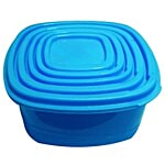 Princeware Store Fresh Plastic Container Set - Assorted 5 pcs