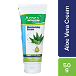 Acnes Moisturizing Cream - Aloe Vera with Vitamin E, Soothing & Antioxidant, Removes 99.9% Pimple Causing Germs 50 g 