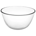 Cello Glass Bowl For Mixing/Serving - Borosilicate, Ornella 1 L