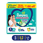 Pampers  Complete Skin Comfort Diaper Pants - S, 4-8 Kg 52 pcs