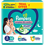 Pampers  Complete Skin Comfort Diaper Pants - S, 4-8 Kg 52 pcs