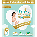 Pampers  Premium Care Diaper Pants - M 54 pcs