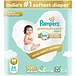 Pampers  Premium Care Diaper Pants - M 54 pcs