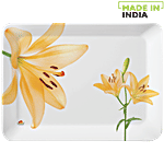 Servewell Pure Melamine Small Tray - Peruvian Lily 1 pc
