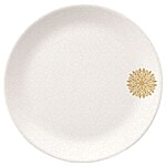 Servewell Pure Melamine Urmi Small Plate - Golden Leaves 1 pc