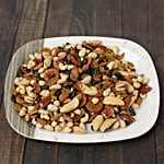 Servewell Pure Melamine Sq Round Serving Platter- Marbo Wood 1 pc